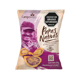 Papas Chips Natuvas Sabor Natural CAMPO VIVO x 25g