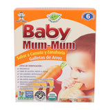 Baby Mum-Mum Galletas Bebe S/Zanahoria Y Batata Dulce Wan Want x 50G