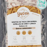 Deditos de yuca rellenos de queso campesino yucan do it x 500g