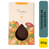 Barra Chocolate Evok 82% Plain x 90g