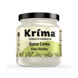 Queso crema de almendras finas hierbas Krima