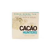 Barra de chocolate heirloom perla negra 074 x 28g Hunters