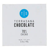 Chocolate Organico Terrasana 70% X 40G
