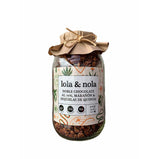 Granola Doble Chocolate al 70% Maranon y Hojuelas de Quinoa LOLA & NOLA x 400 g