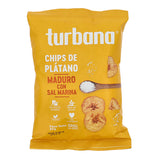 Chips De Platano Maduro Con Sal Marina Turbana X85 G