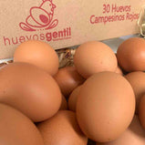 Merkaorgánico Online Caja de huevo campesino Huevo gentil x 30 und