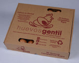 Merkaorgánico Online Caja de huevo campesino Huevo gentil x 30 und