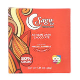 Sagu Chocolate Chocolate Sagu 80% de cacao 40g Sagu chocolate